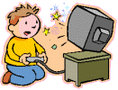 playing computer games
