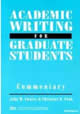 Academic Writing for Graduate Students