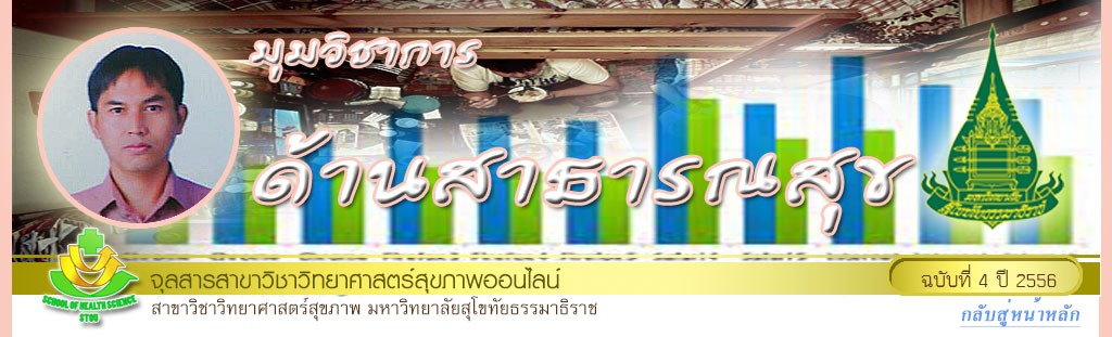 มุมสบายๆ โดย รศ.ดร.พรทิพย์ เกยุรานนท์